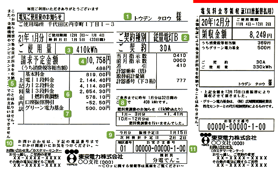でんき家計簿 株式会社 協栄電設 でんき家計簿 株式会社 協栄電設