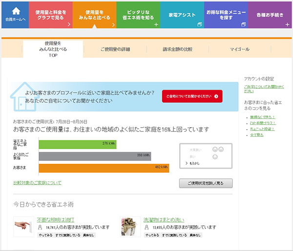 でんき家計簿 株式会社 協栄電設